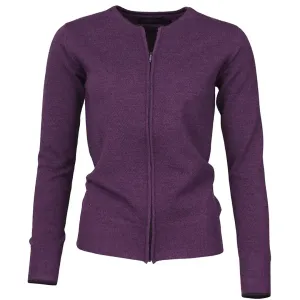 Durham Ladies Cardigan - Purple by Laksen