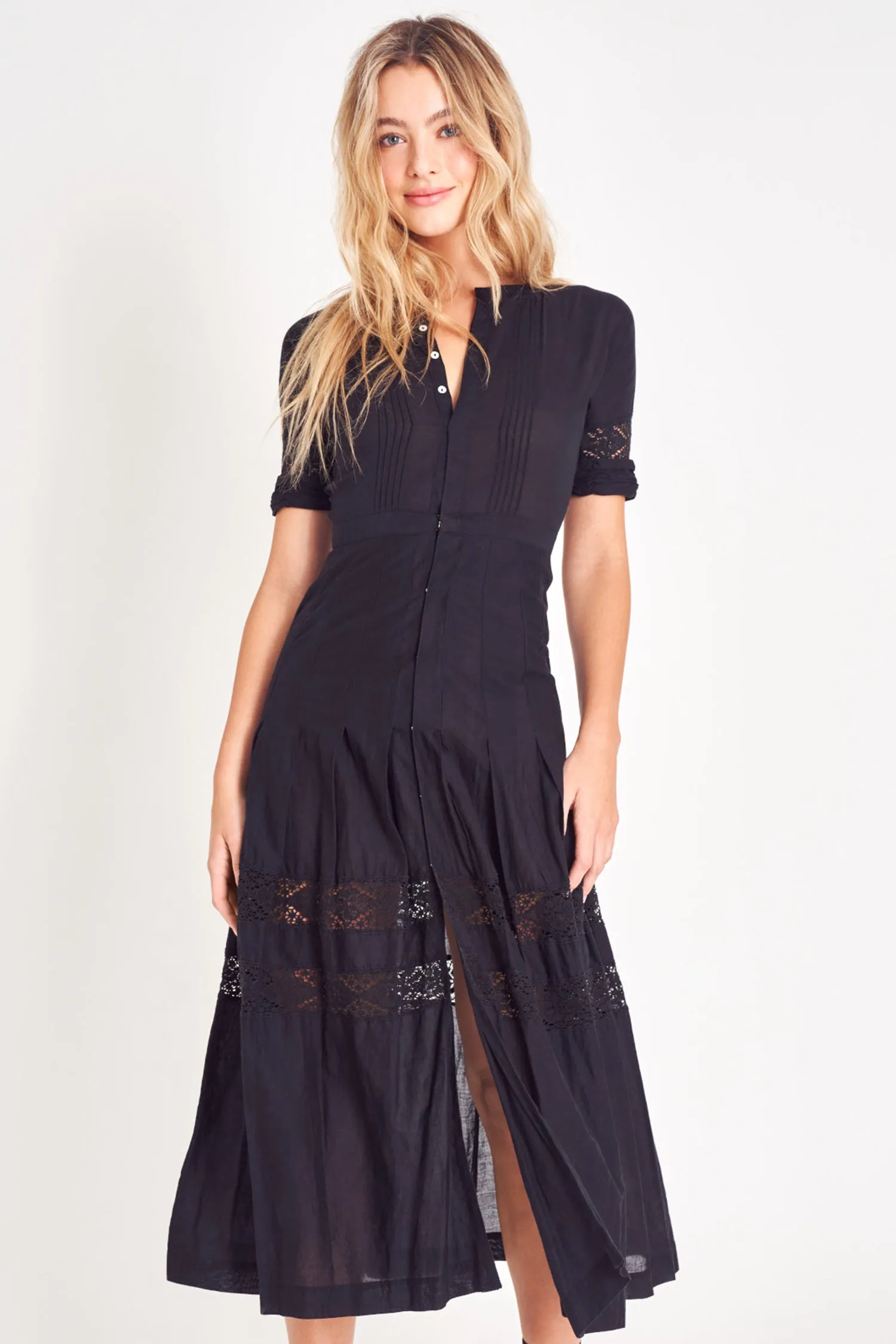 Edie Cotton Midi Dress