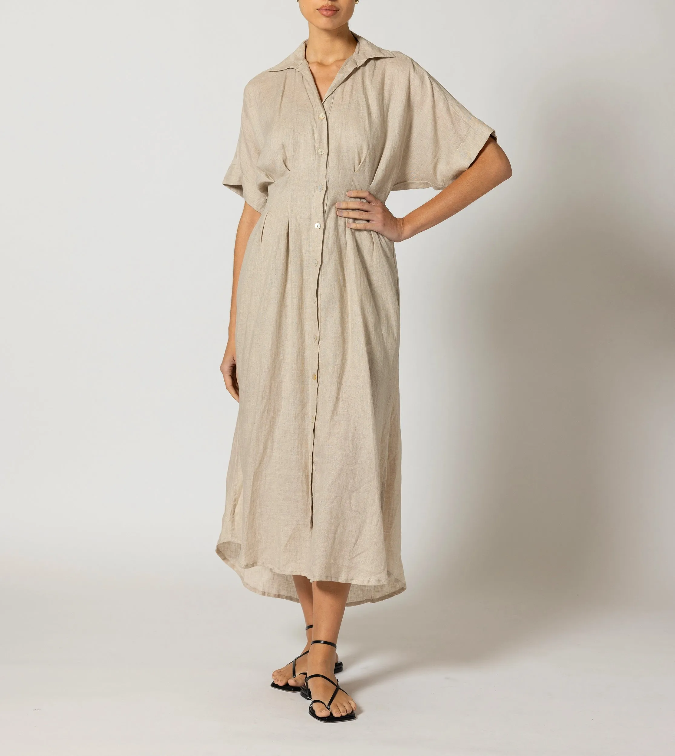 Gili Dress | Oatmeal