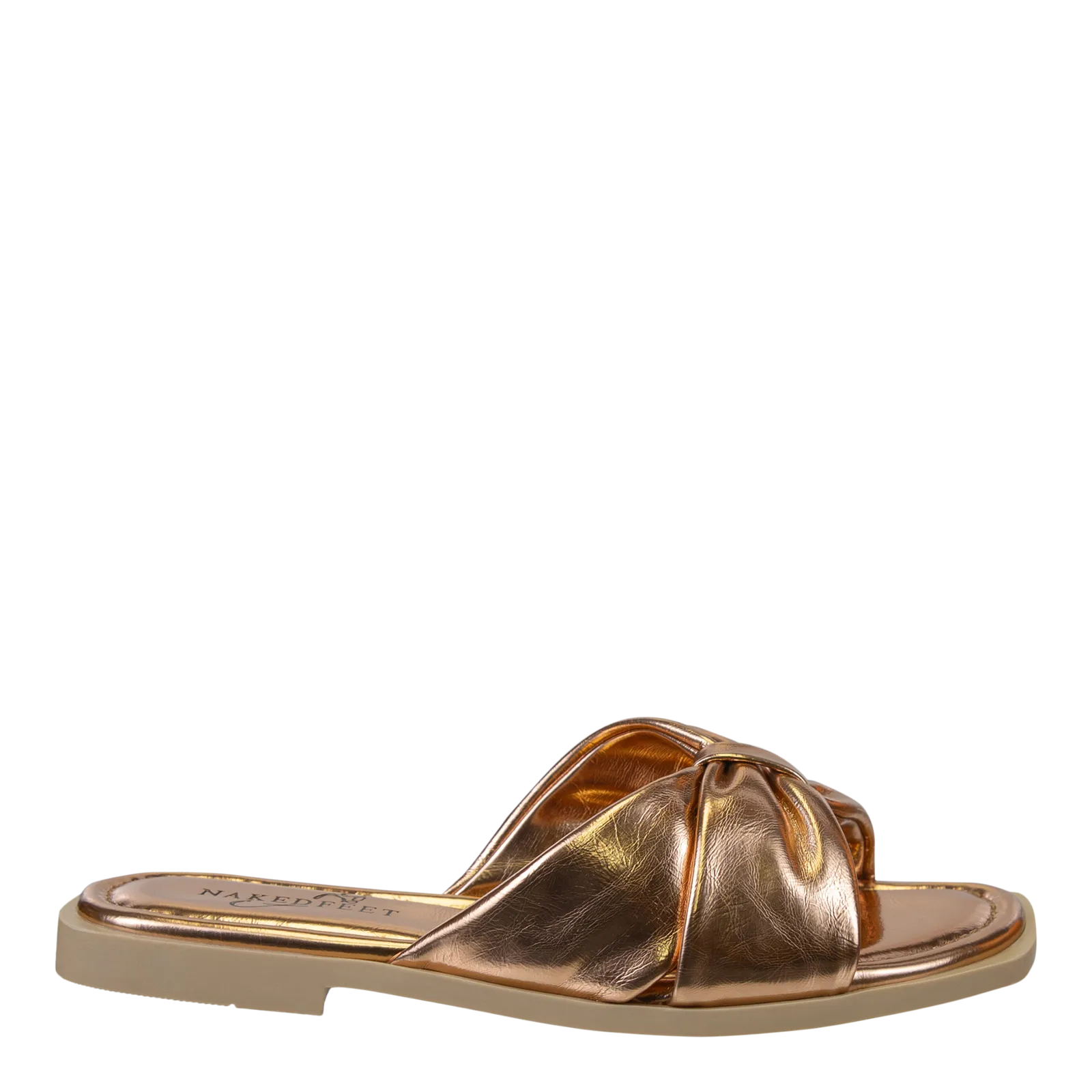 GOA in BRONZE Flat Sandals