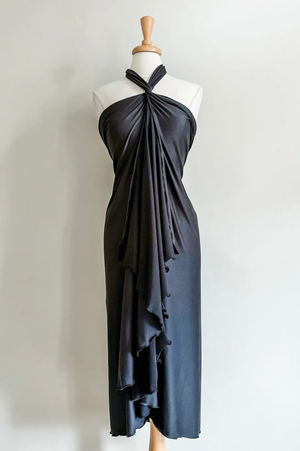 Goddess Long Dress | Brushed Venezia