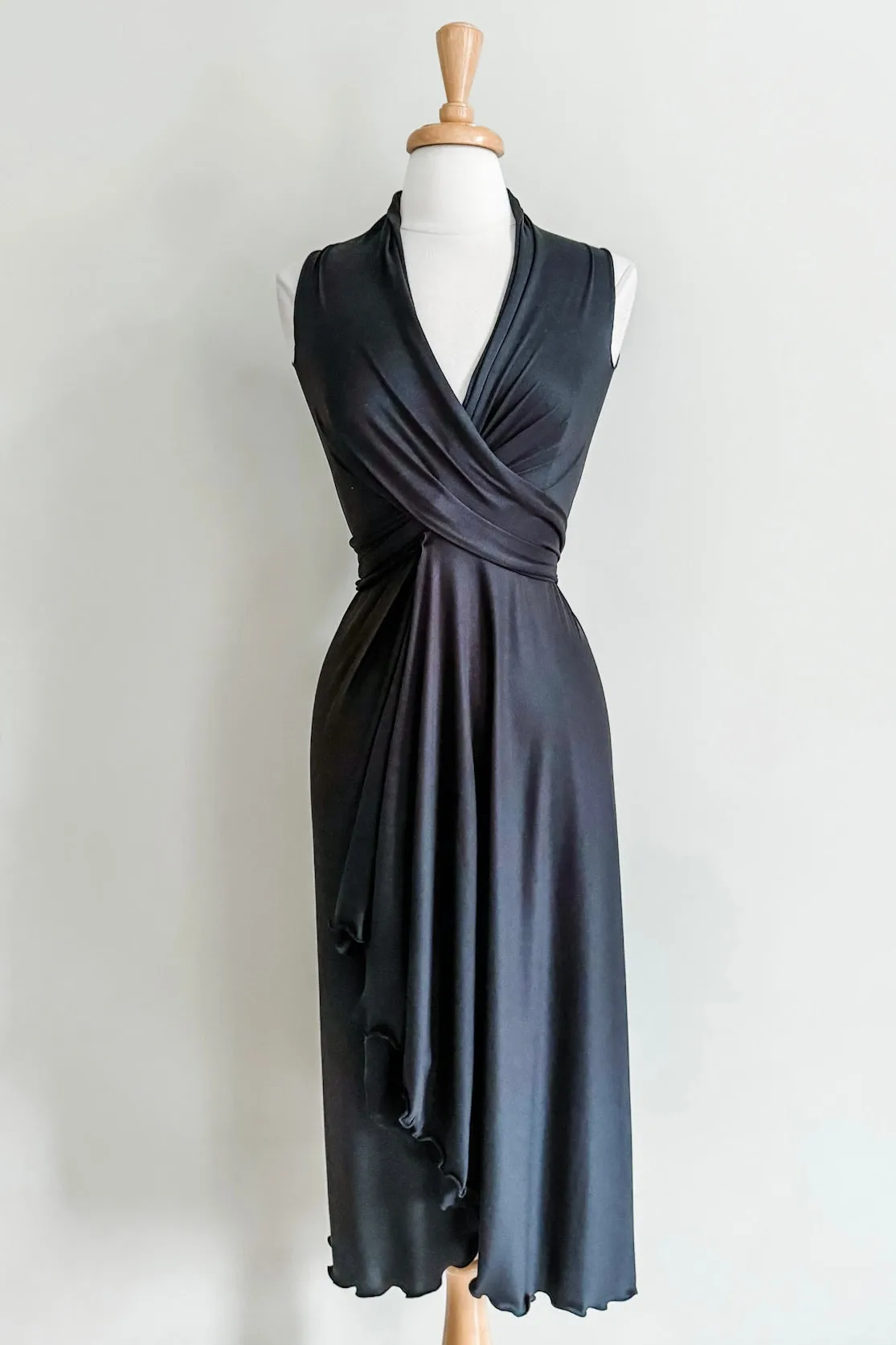 Goddess Long Dress | Brushed Venezia