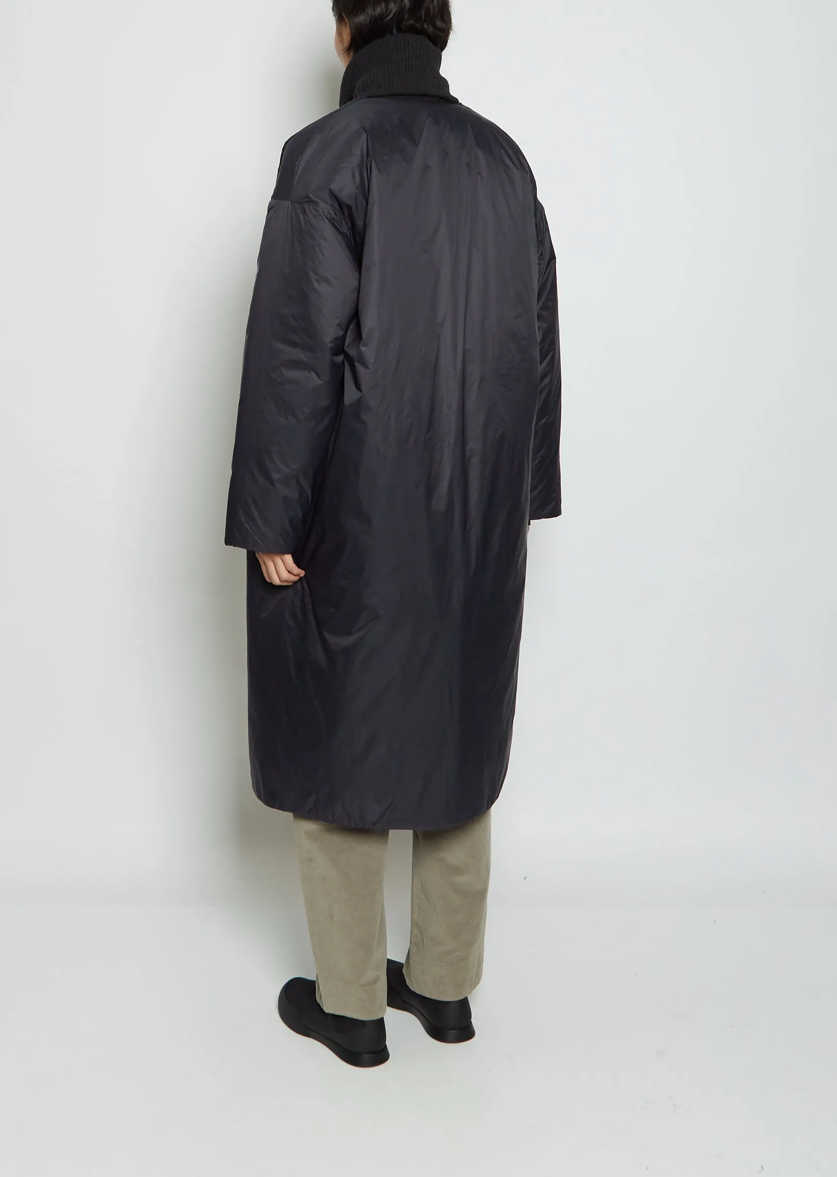 Goose Down Coat N — Black