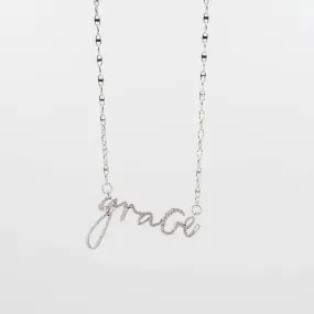 Grace Silver Necklace I-42