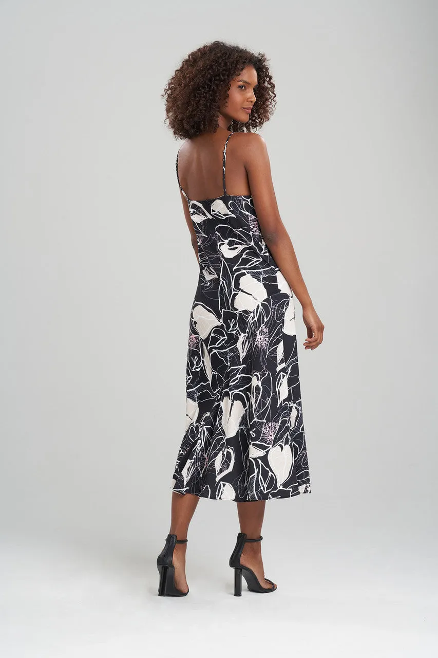 Hana Fluid Crepe Slip Dress