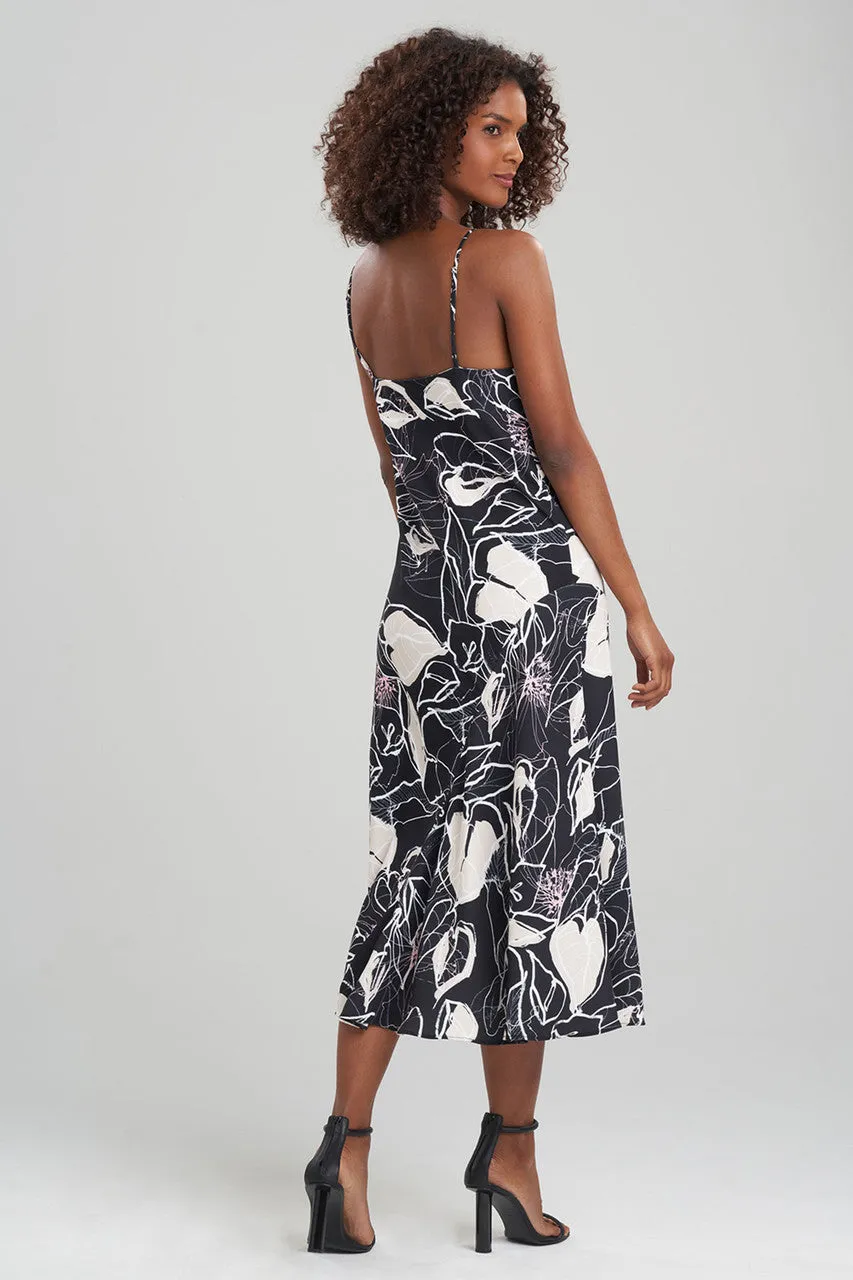 Hana Fluid Crepe Slip Dress