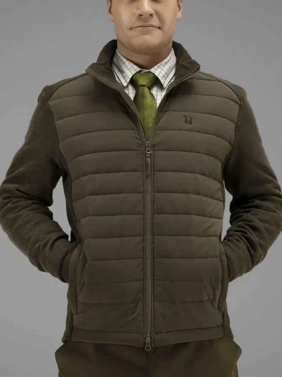 HARKILA Retrieve Insulated Cardigan - Mens - Dark Warm olive