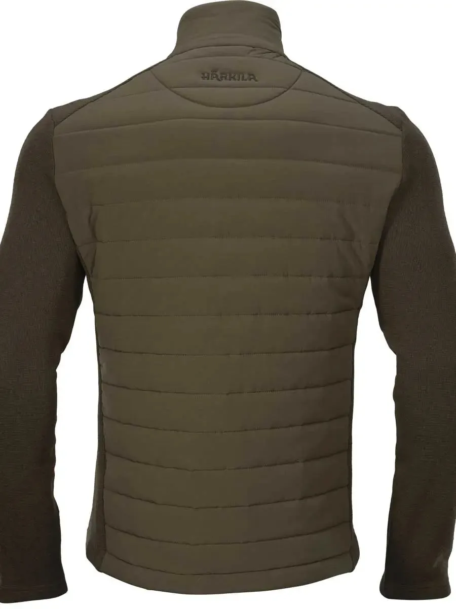 HARKILA Retrieve Insulated Cardigan - Mens - Dark Warm olive