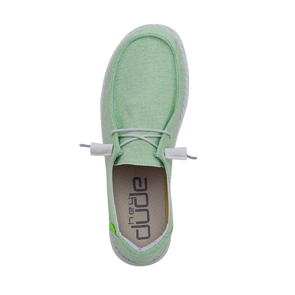 'Hey Dude' Women's Wendy Linen - Summer Green