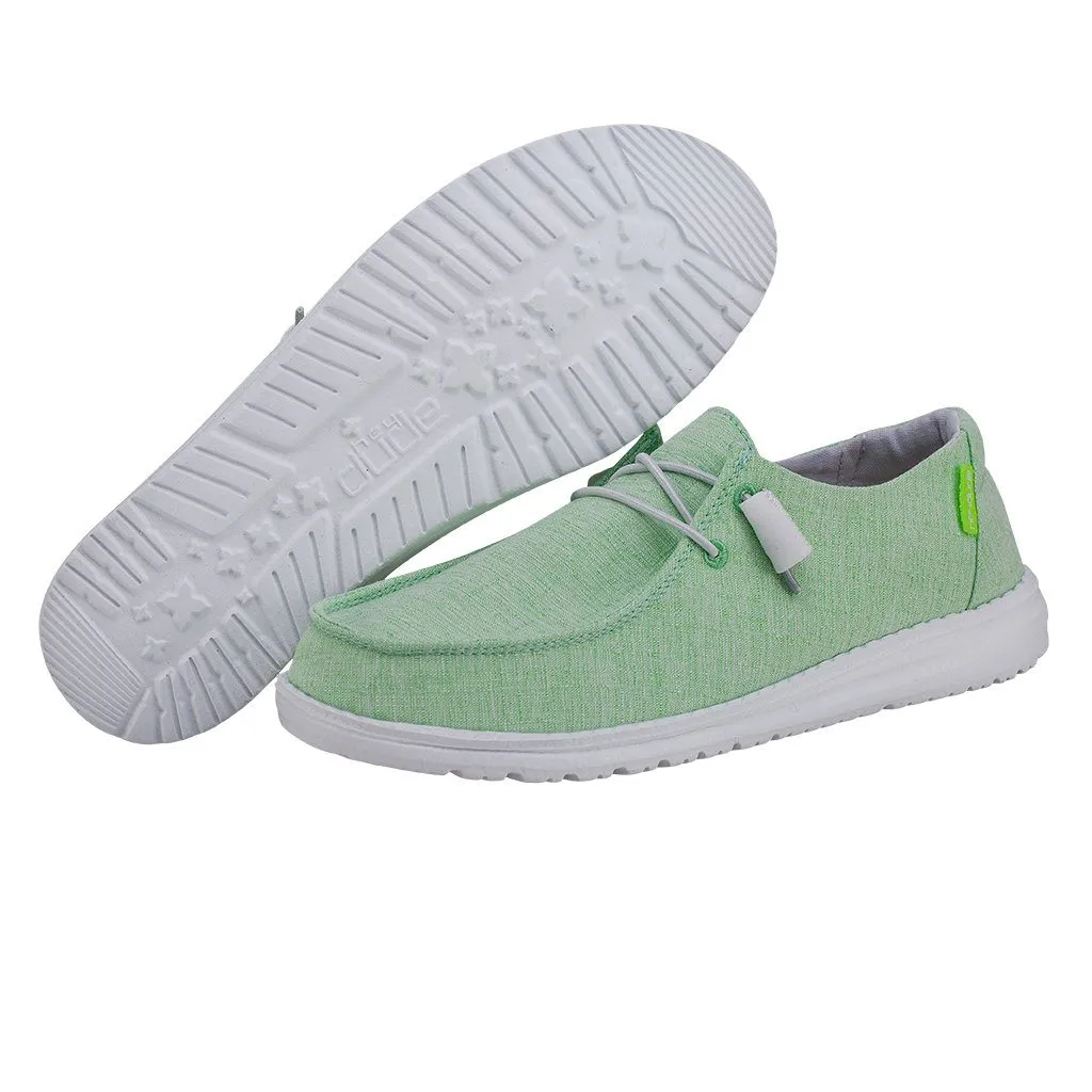 'Hey Dude' Women's Wendy Linen - Summer Green