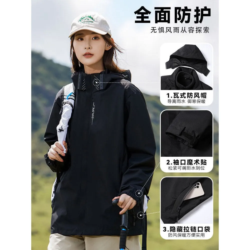 INSTOCK - Jacket for women, spring and autumn, men's waterproof