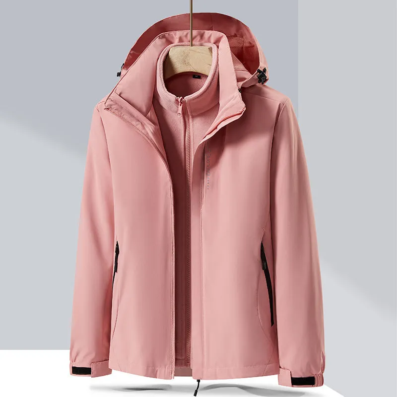 INSTOCK - Jacket for women, spring and autumn, men's waterproof