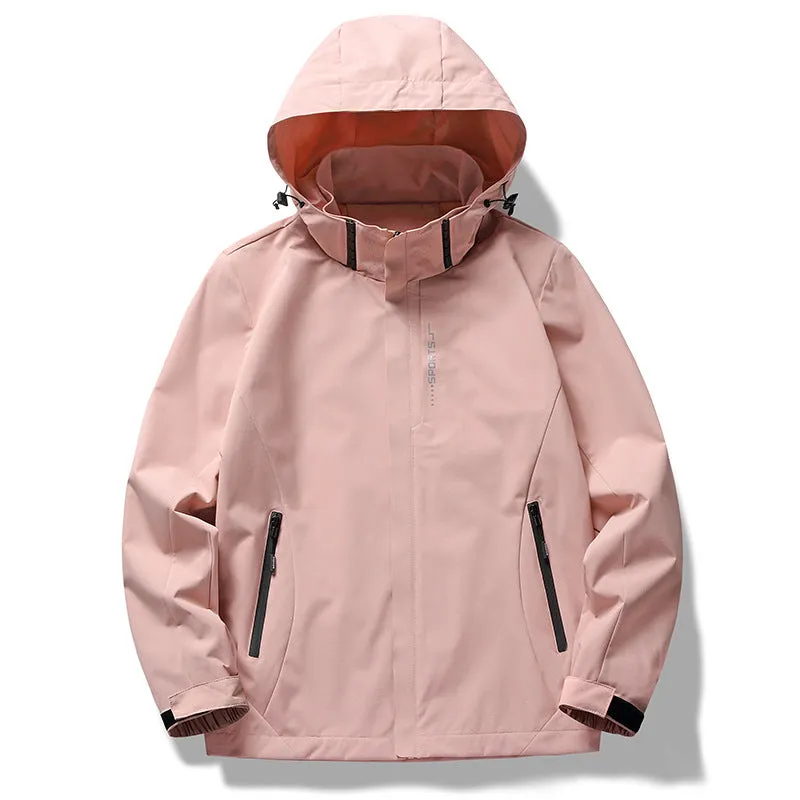 INSTOCK - Jacket for women, spring and autumn, men's waterproof