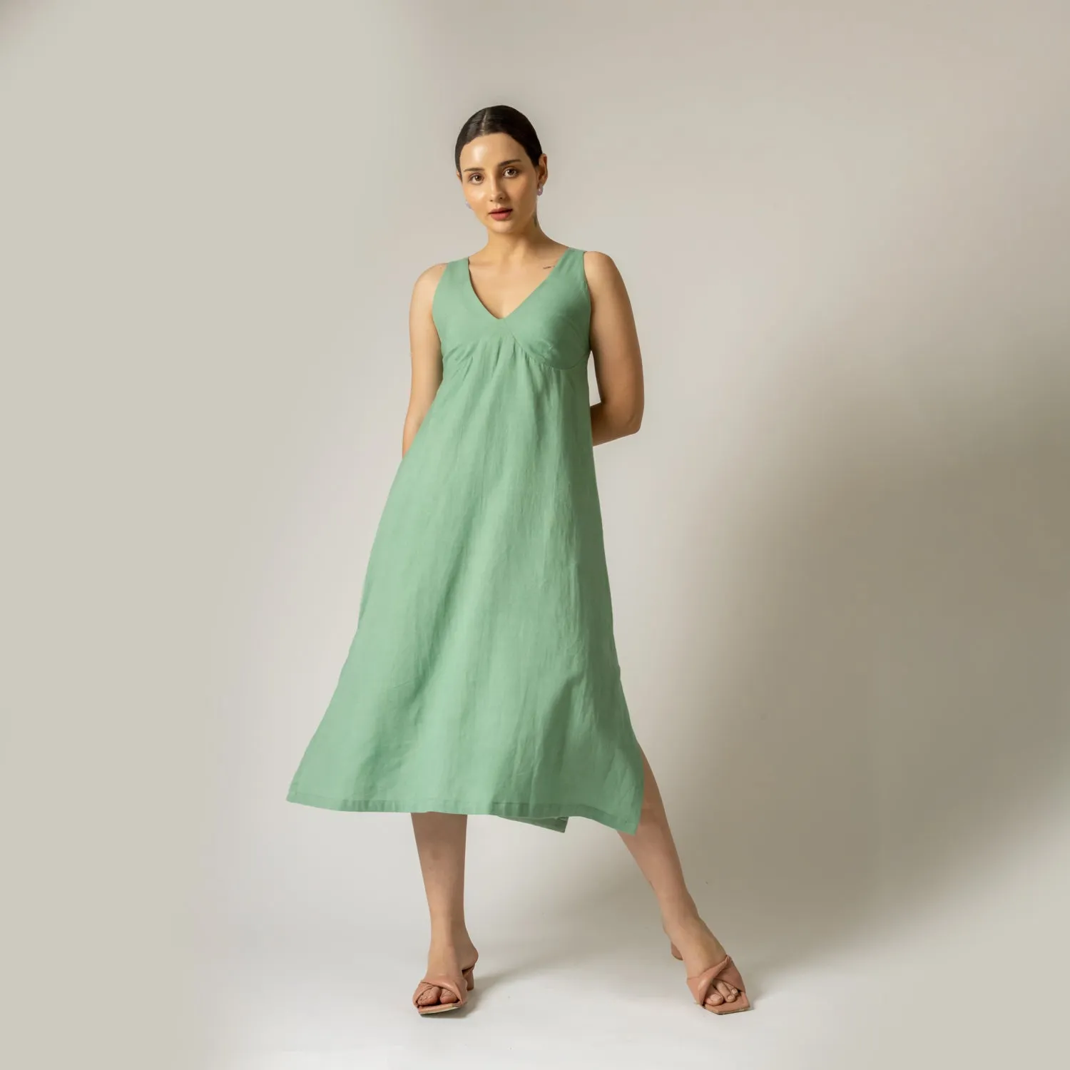 Iris Green Dress