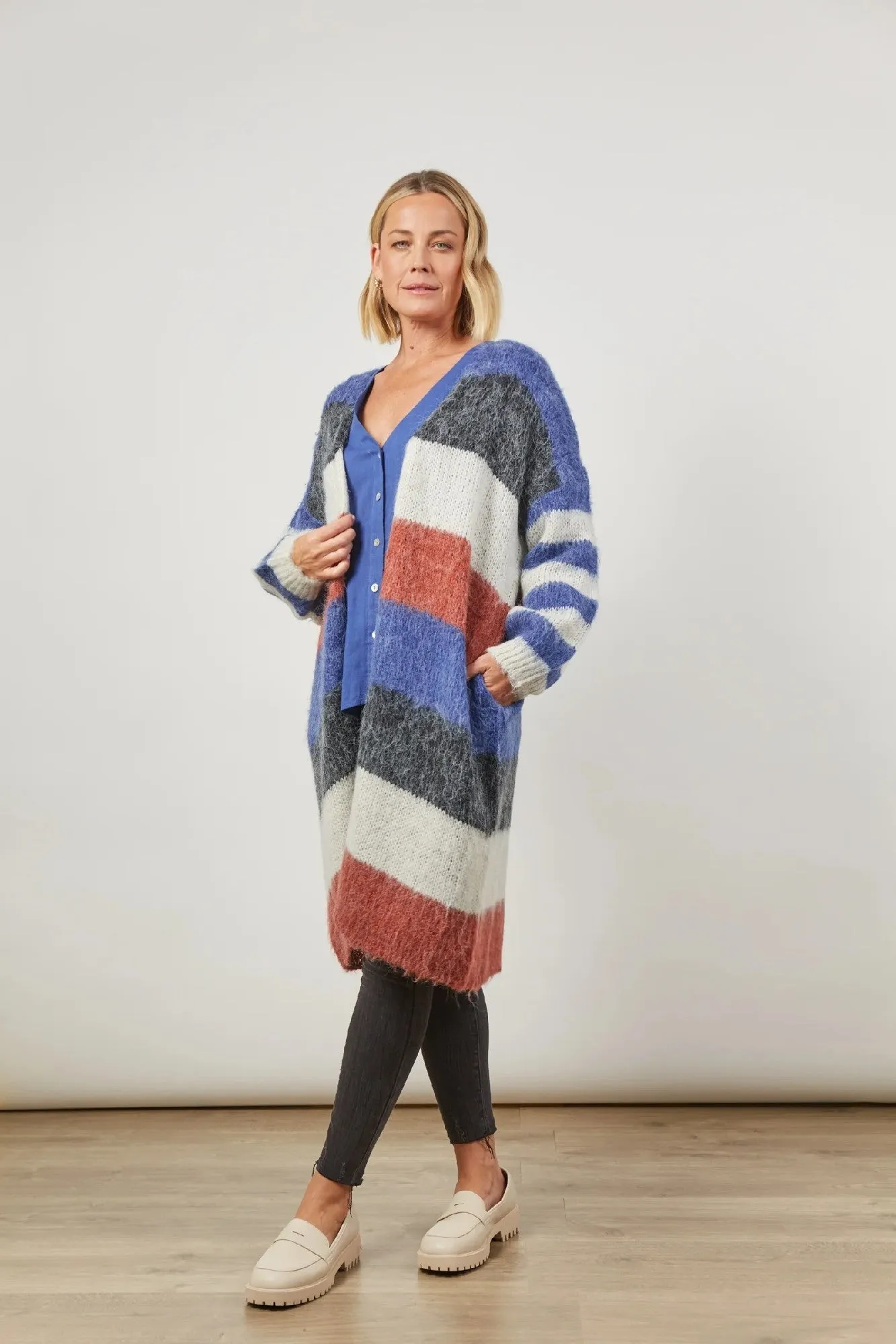 Isle Of Mine Serene Stripe Cardigan