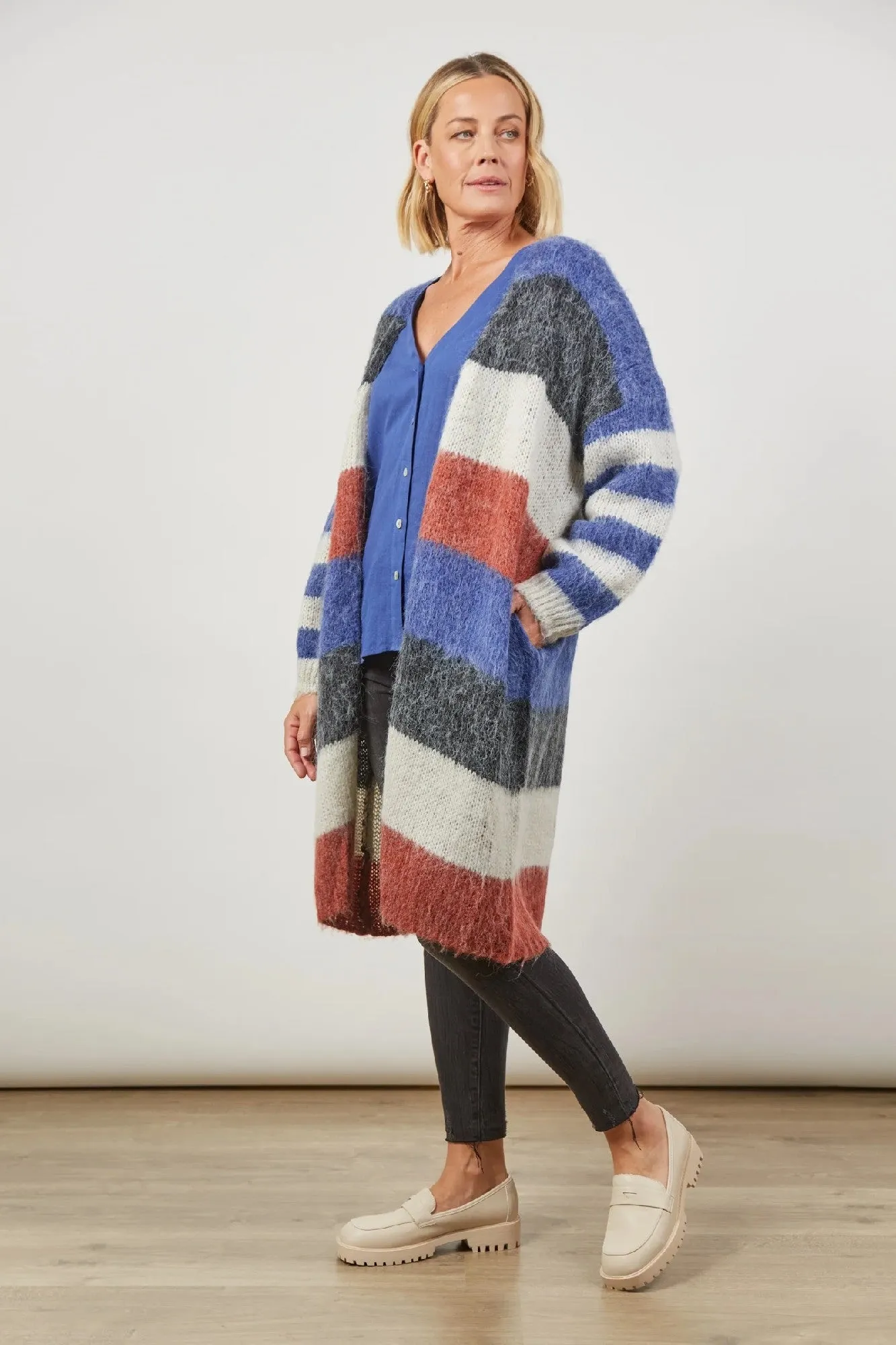 Isle Of Mine Serene Stripe Cardigan