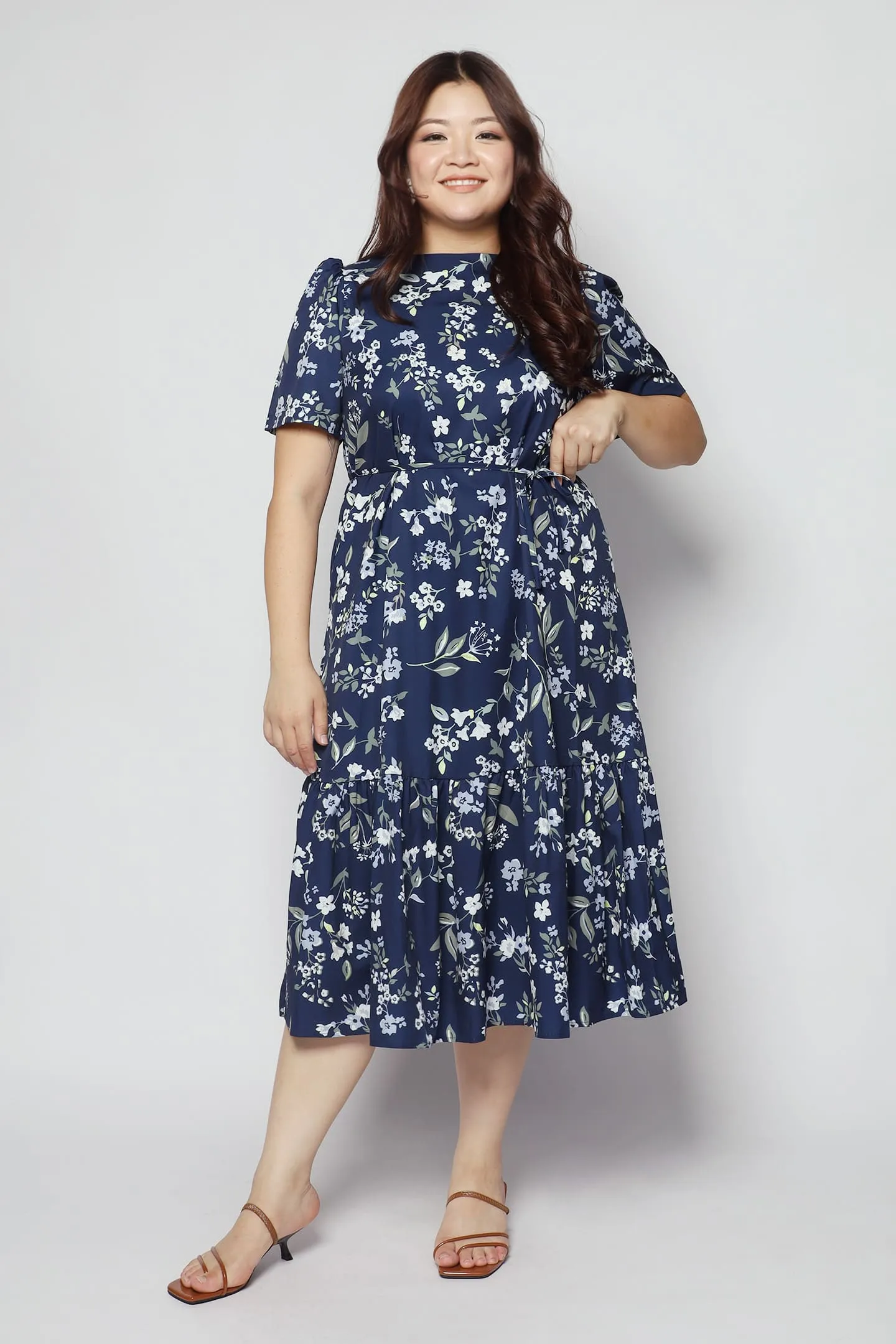 Janelle Dress in Rosemary