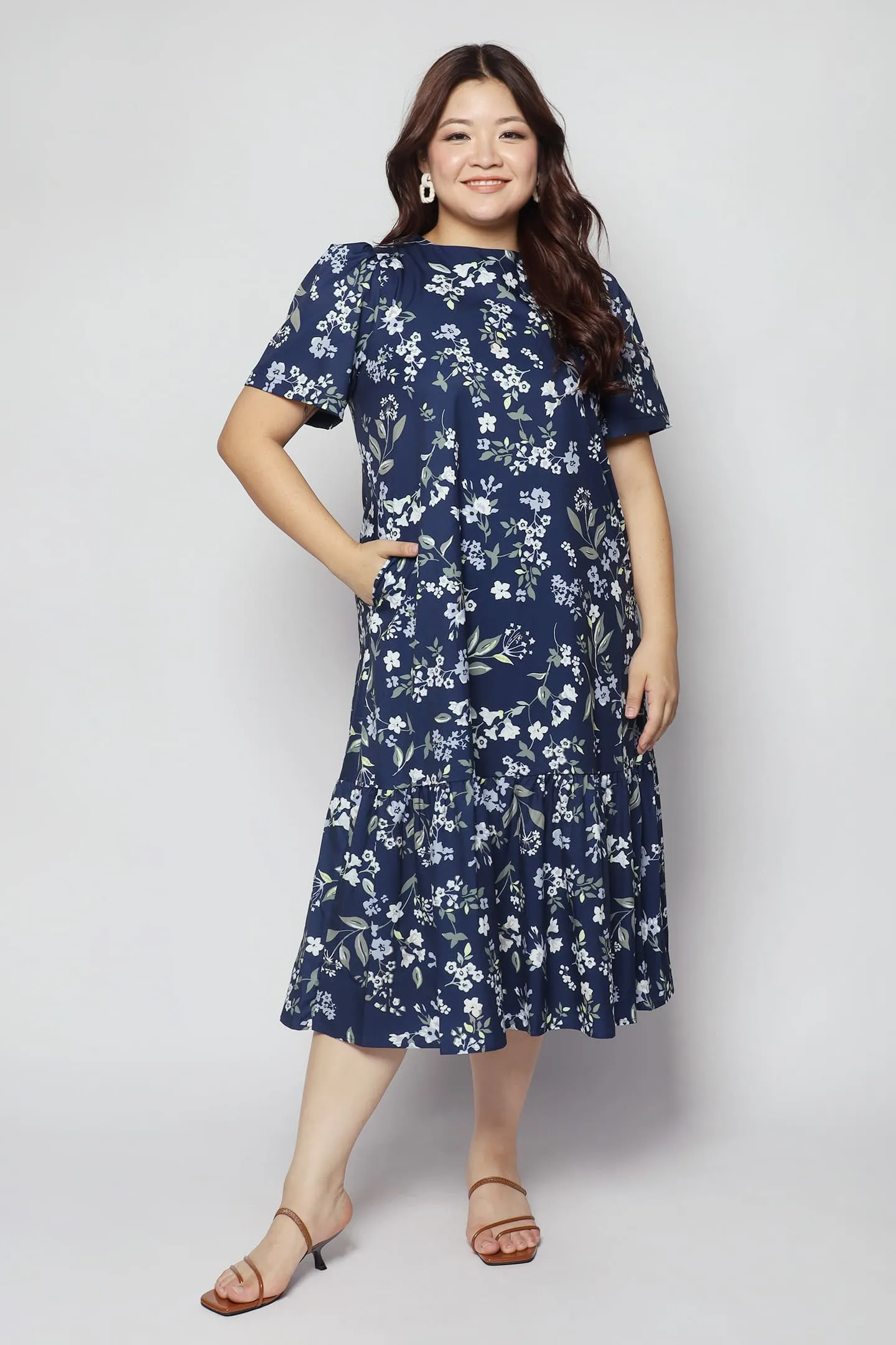 Janelle Dress in Rosemary