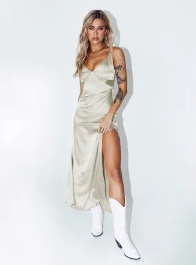 Kurt Maxi Slip Maxi Dress Champagne