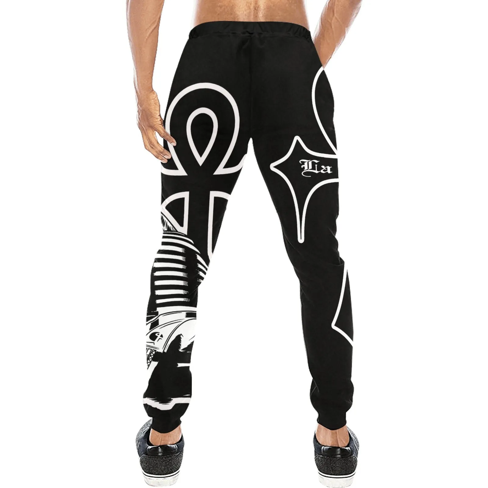 LCC GOTHIC Men's All Over Print Sweatpants