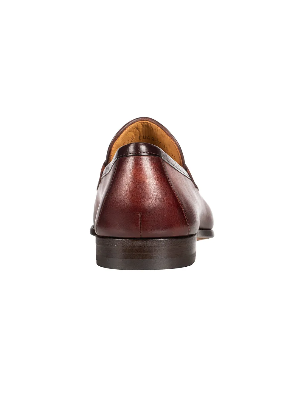 Leather Slip On Loafer Cognac