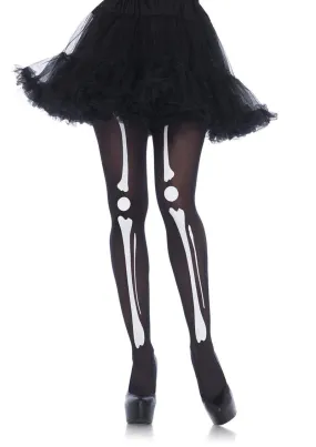 Leg Avenue Skeleton Print Bone Tights