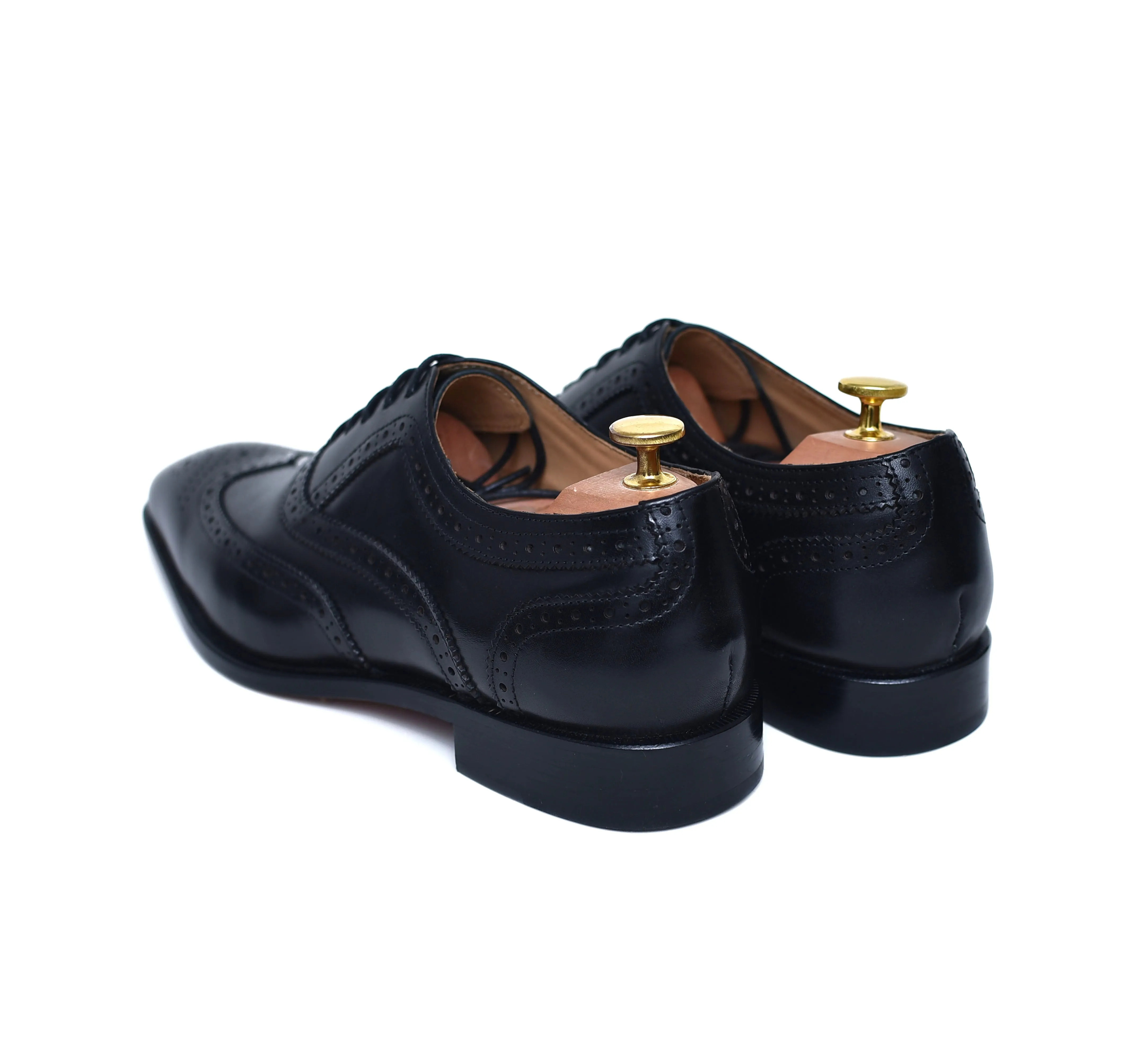 Lincoln - Black Wingtip Dress shoe