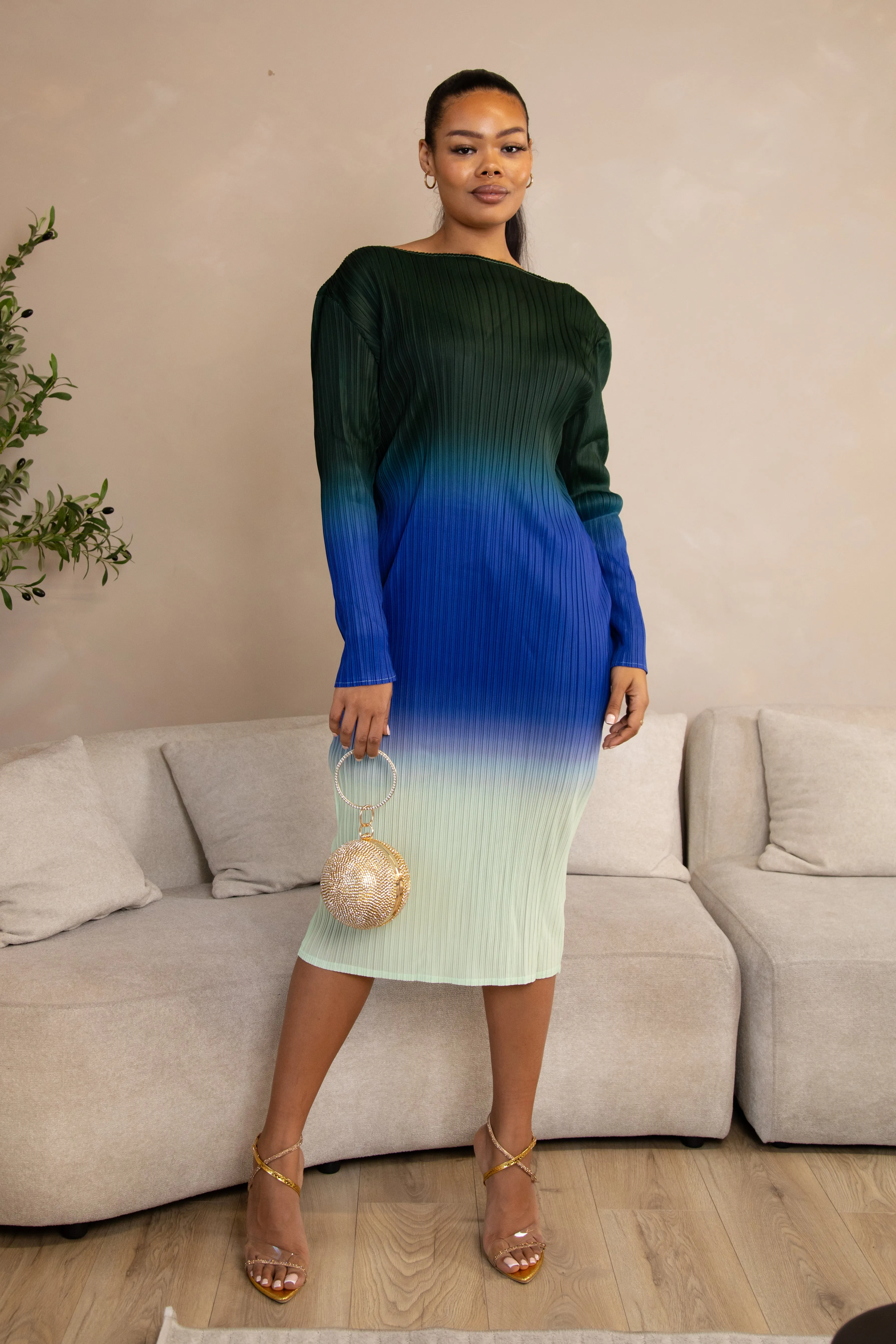 LOLADE OMBRE DRESS