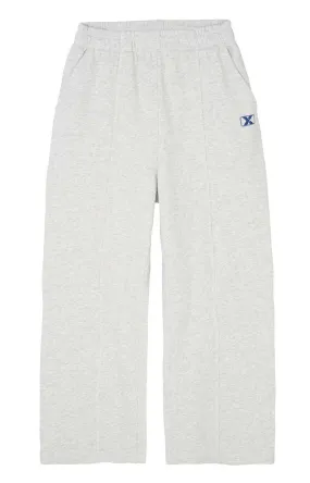 Loose-Fit Cotton Sweatpants - Ash