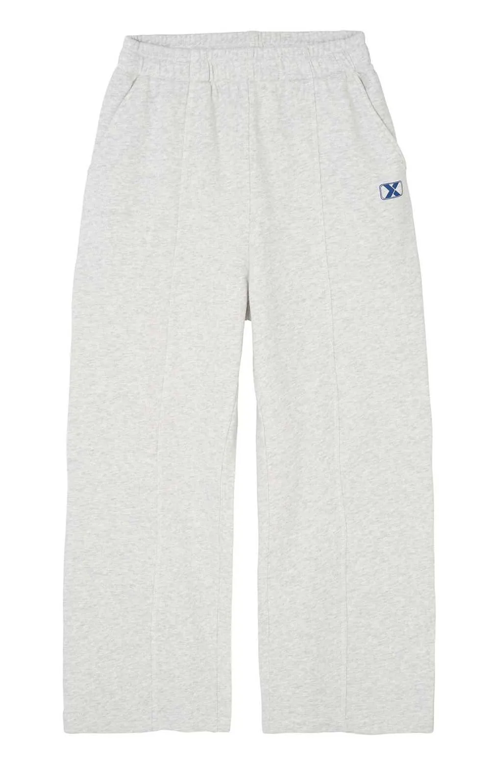 Loose-Fit Cotton Sweatpants - Ash