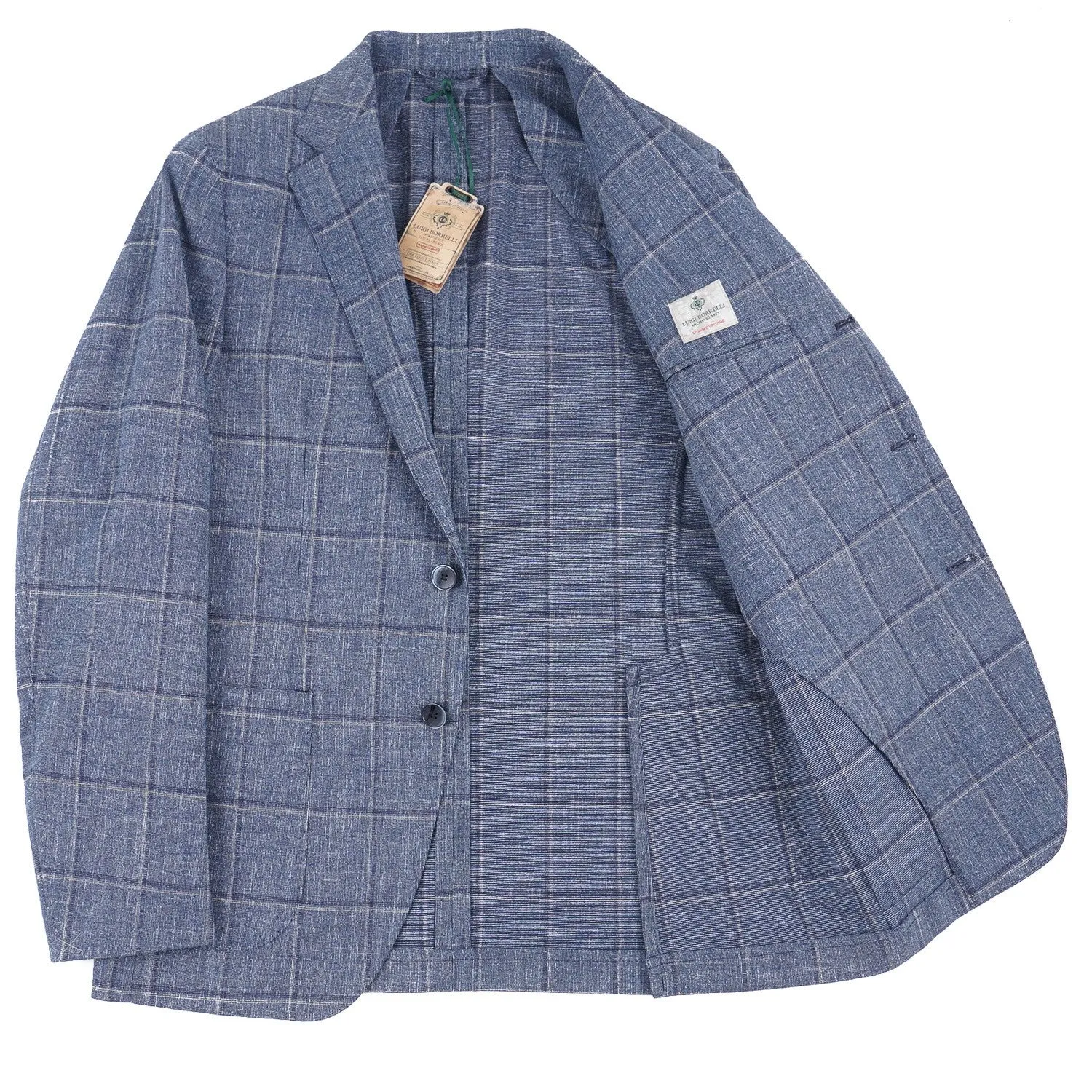 Luigi Borrelli Soft-Constructed Cotton Sport Coat