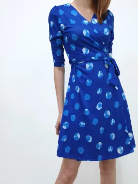 MADEBYFER Azure Wrap Dress