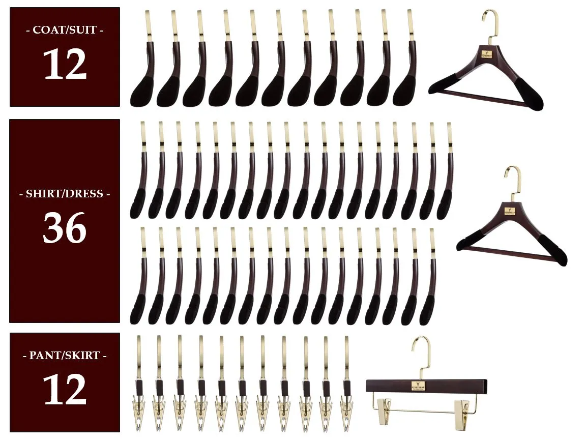 MAHOGANY HANGER PACKAGES: POPULAR SELECTIONS