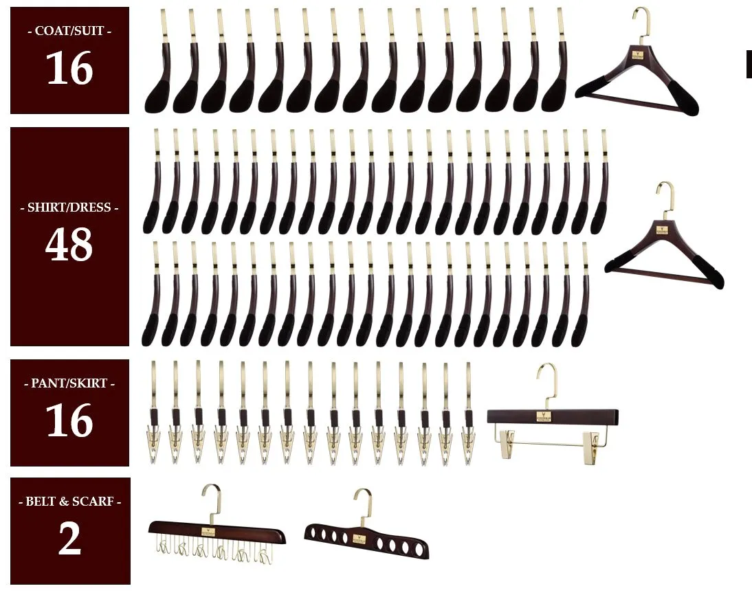 MAHOGANY HANGER PACKAGES: POPULAR SELECTIONS