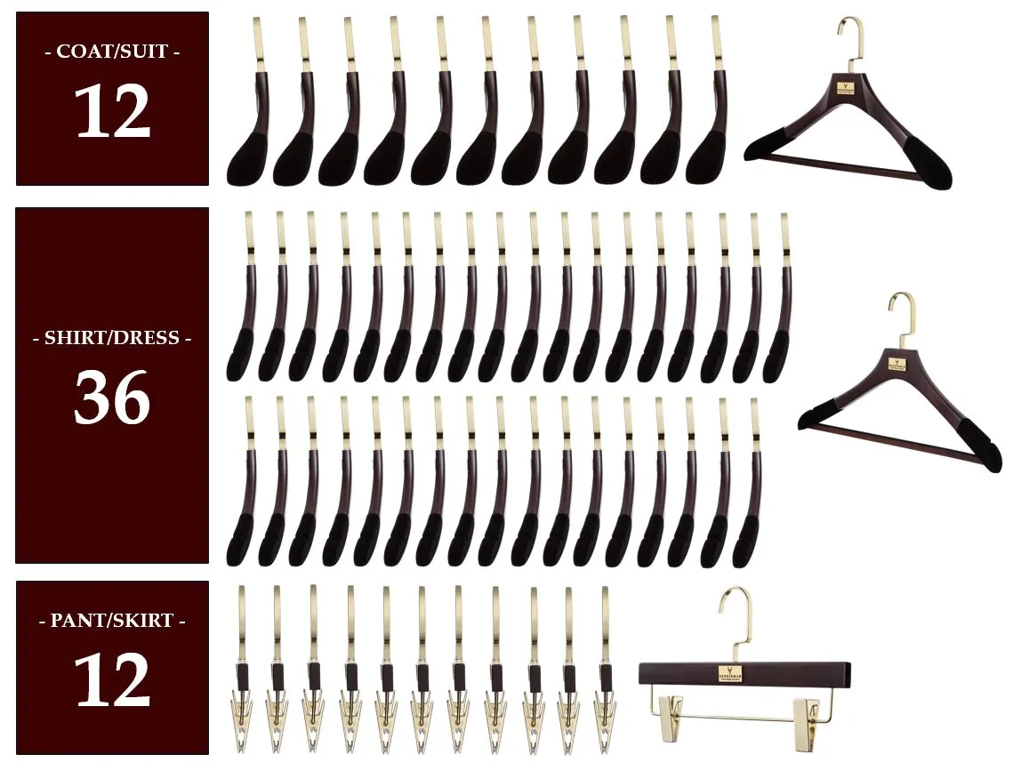 MAHOGANY HANGER PACKAGES: POPULAR SELECTIONS