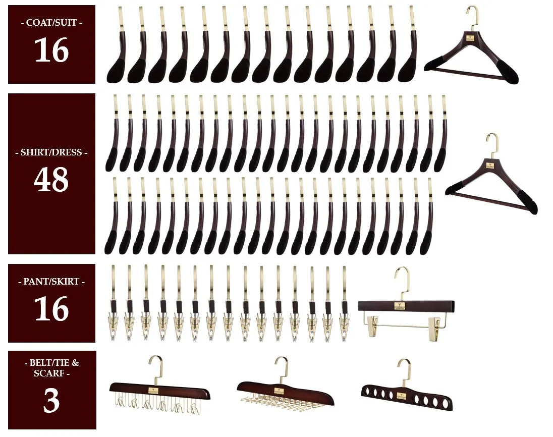 MAHOGANY HANGER PACKAGES: POPULAR SELECTIONS