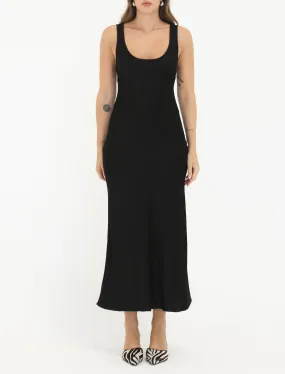 Market Midi Dress | Black