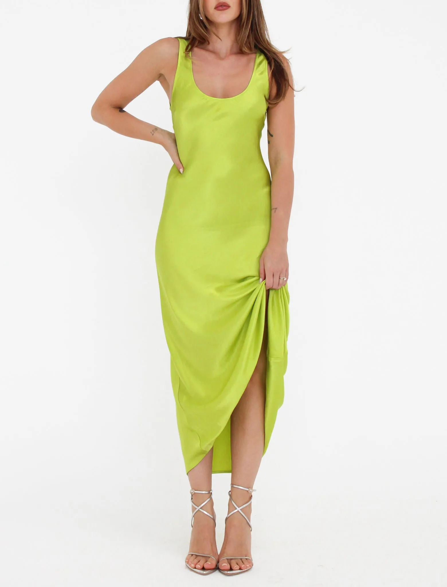 Market Midi Dress | Citron