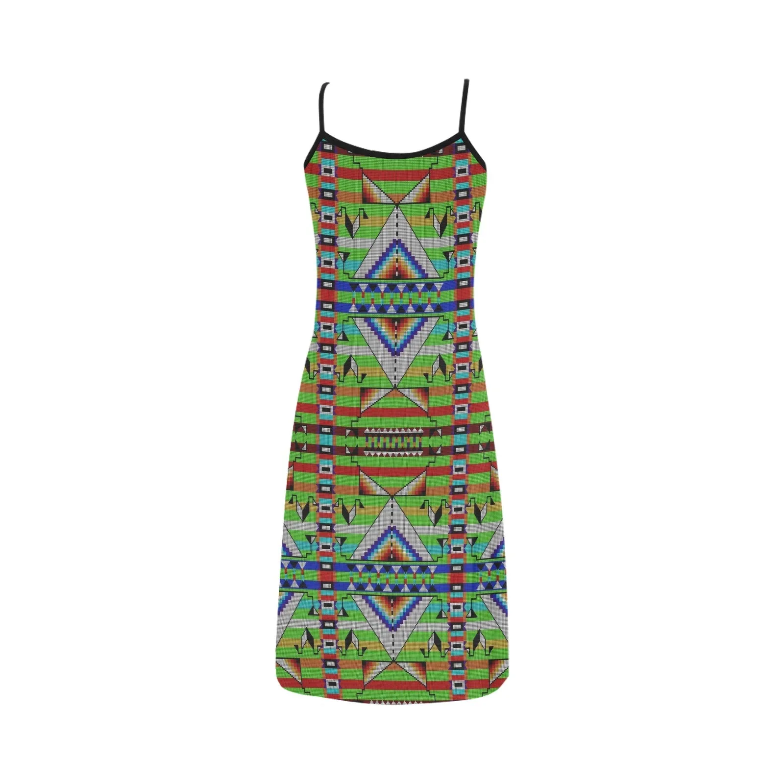 Medicine Blessing Lime Green Alcestis Slip Dress (Model D05)