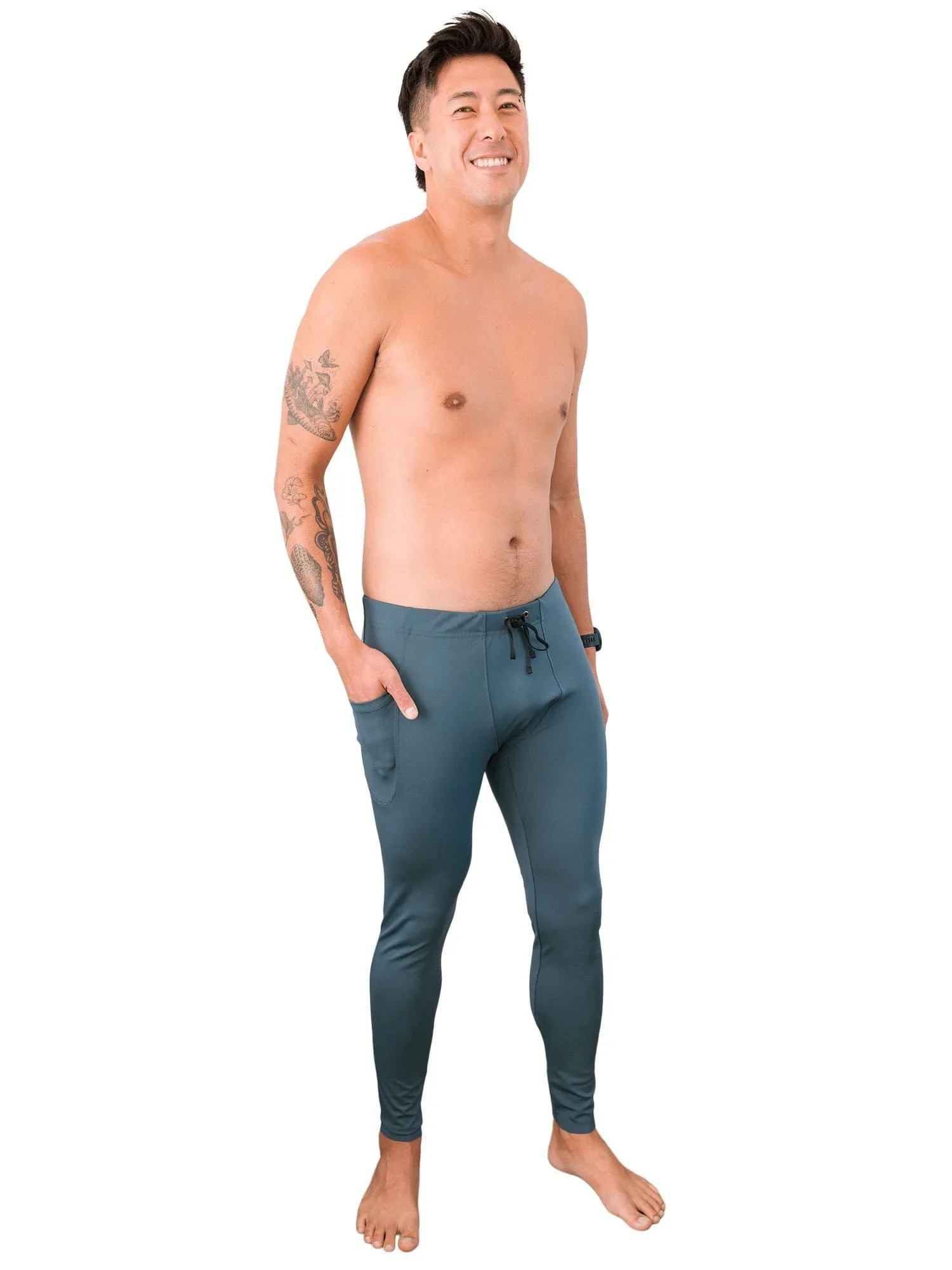 MEN'S Abyss Blue Leggings