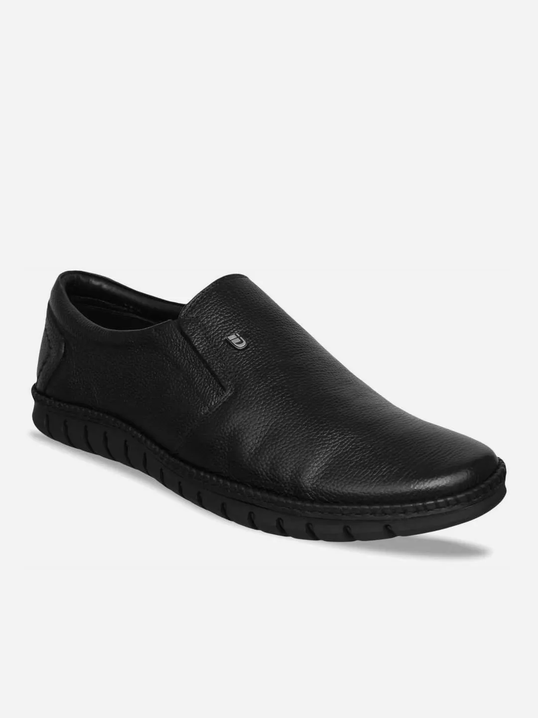 Men's Black Comfort Fit Semi Formal Slip On (ID2071)