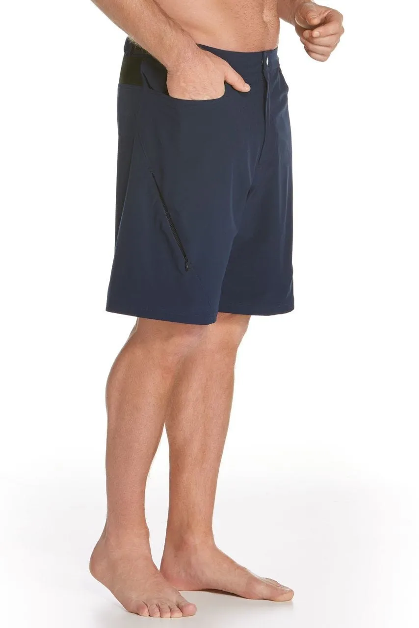 Men's Calasa Tech Swim Trunks  |  Navy