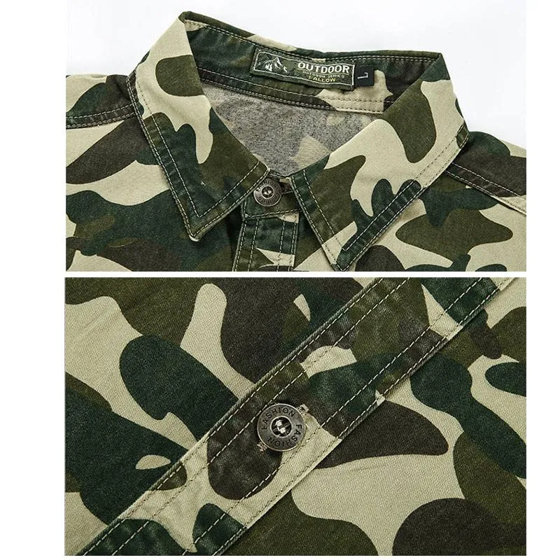 Men's Camo Printed Shirt 81286145L