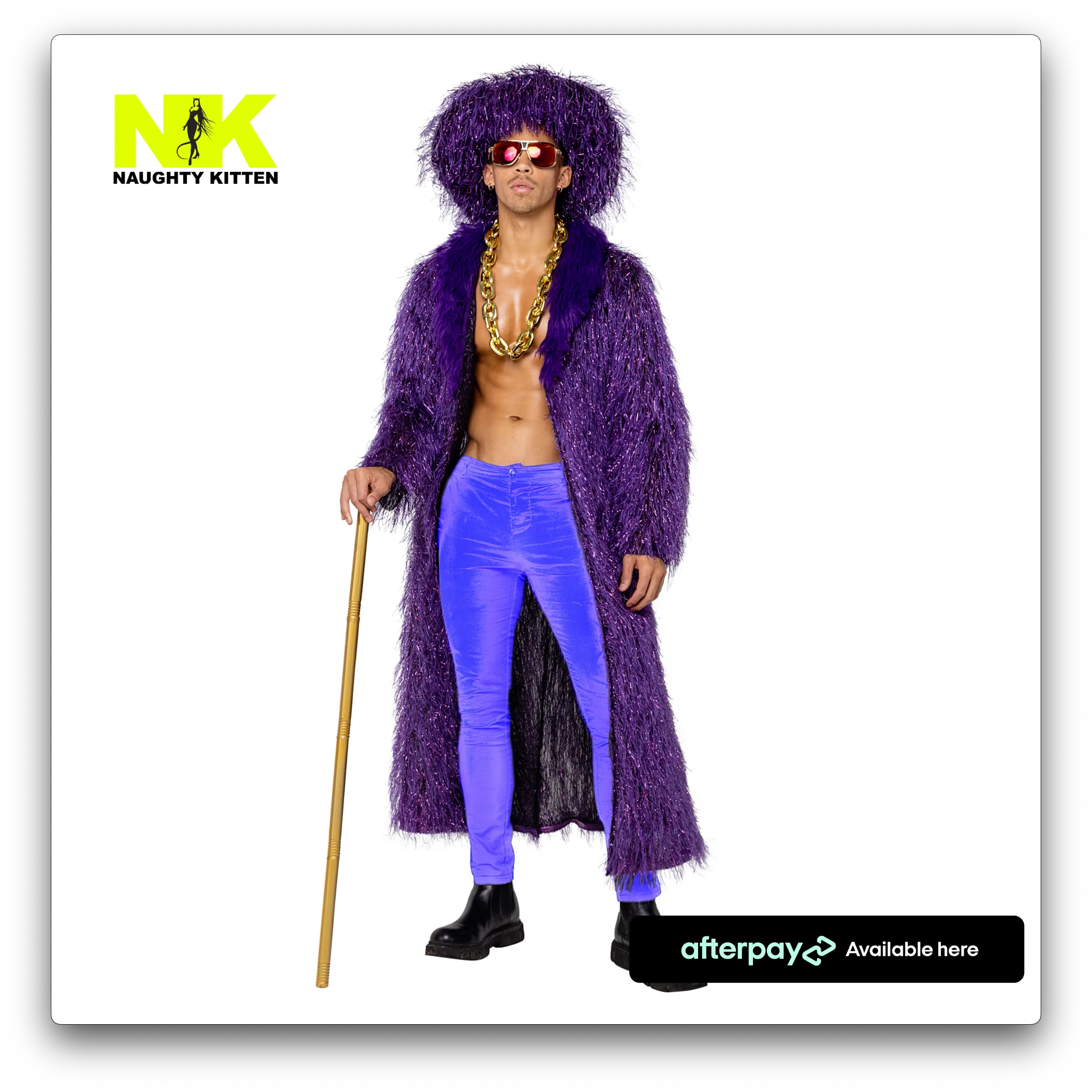 Men’s High-Roller Pimp Costume