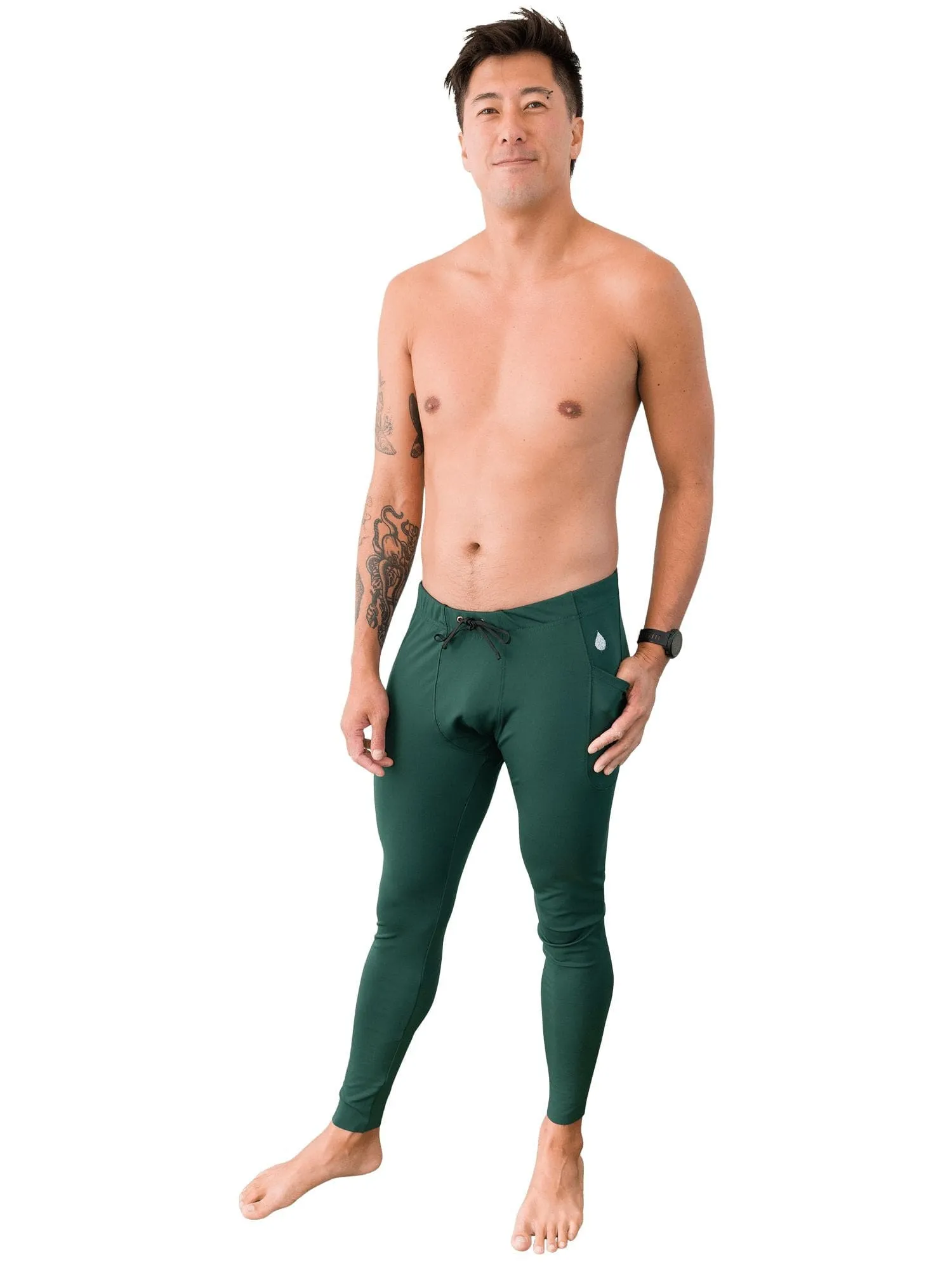 MEN'S Mangrove Green Leggings