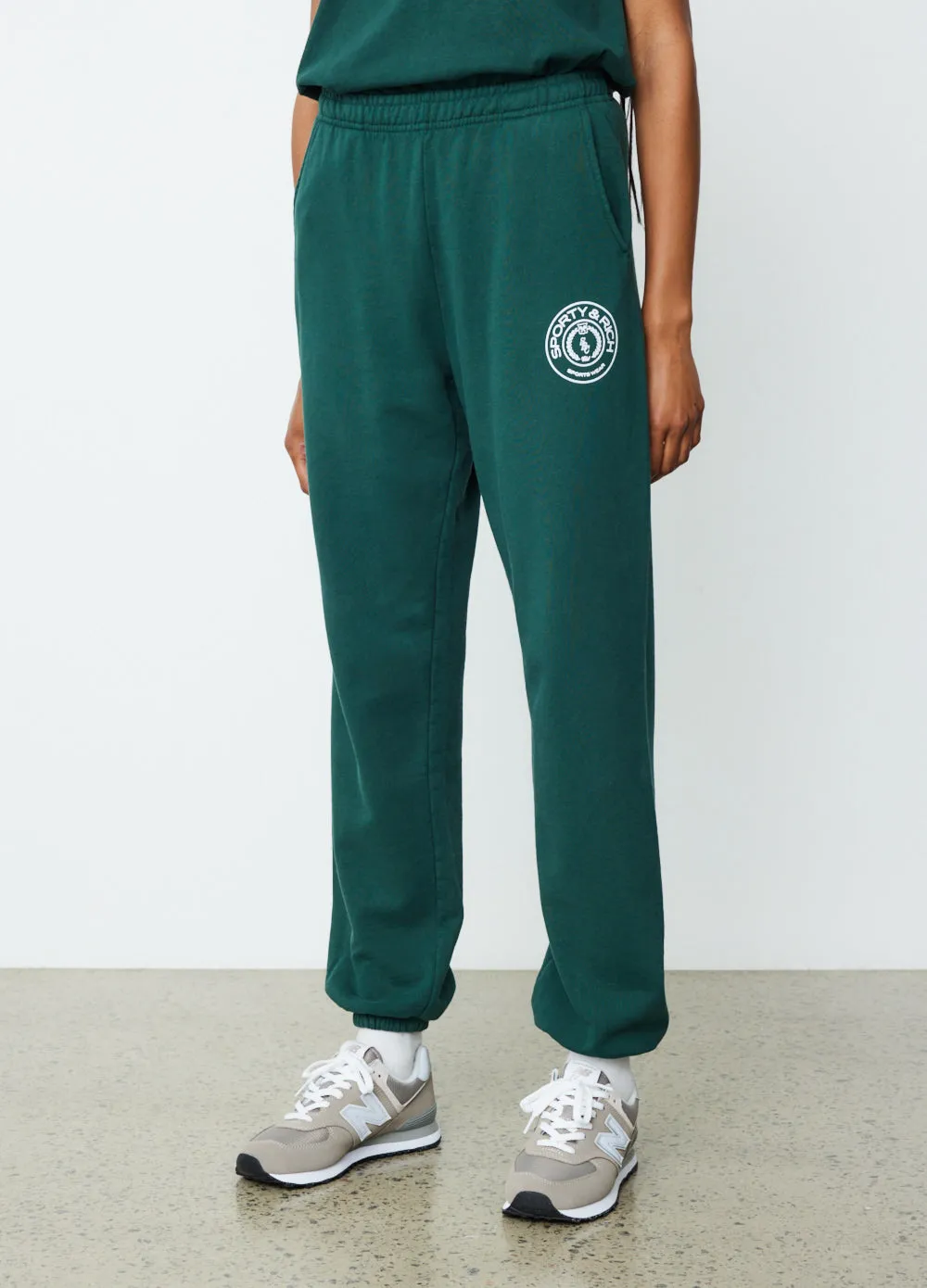 Monaco Flocked Sweatpants