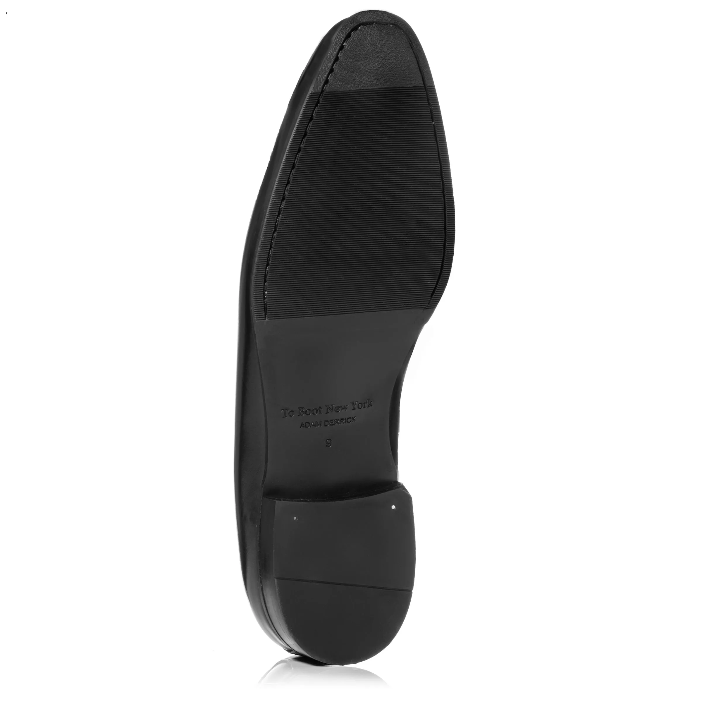 Munroe Black Shiny Calf Loafer