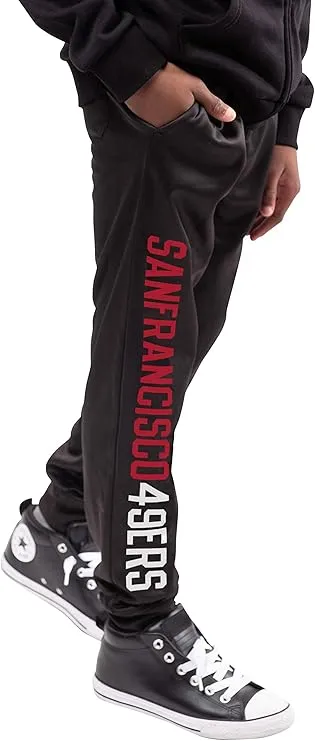 NFL Official Youth Super Soft Game Day Jogger Sweatpants|San Francisco 49ers