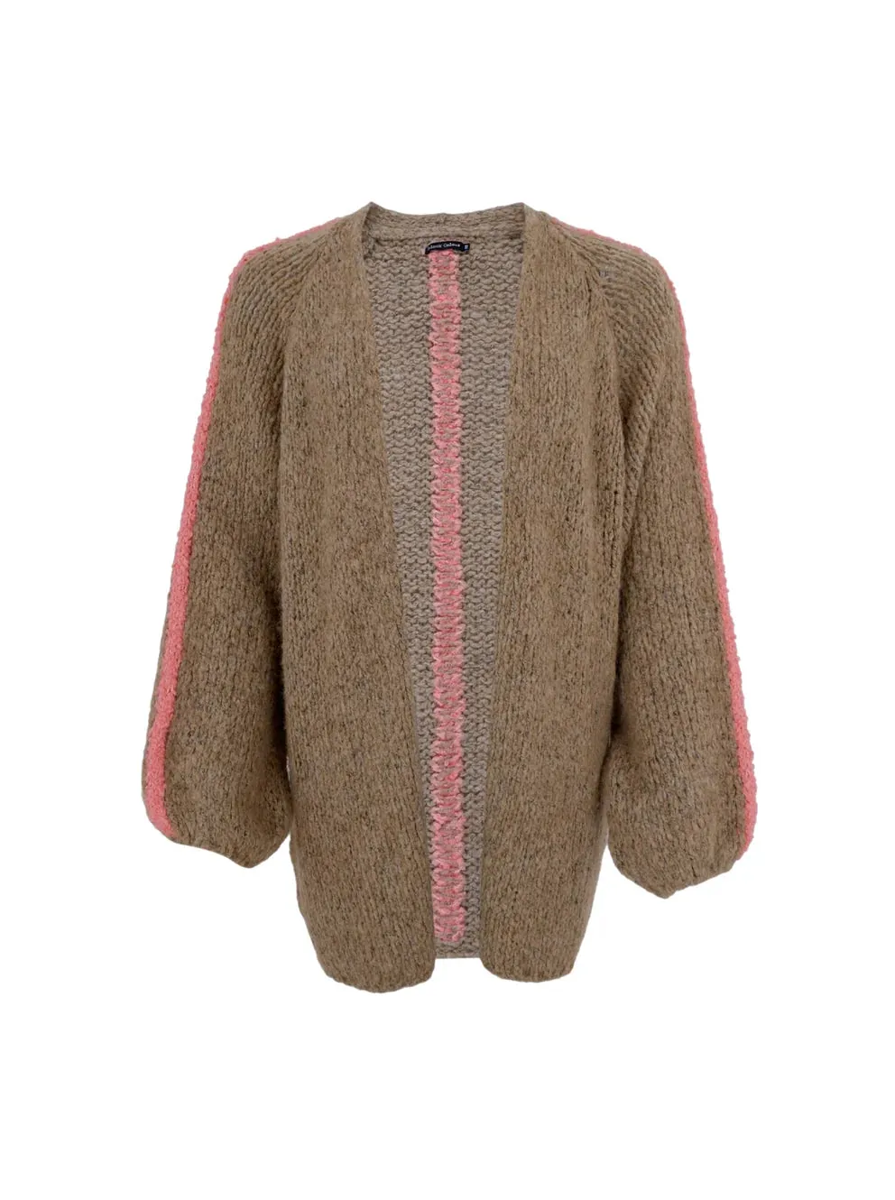 Nicole Soft Knit Cardigan Frappe