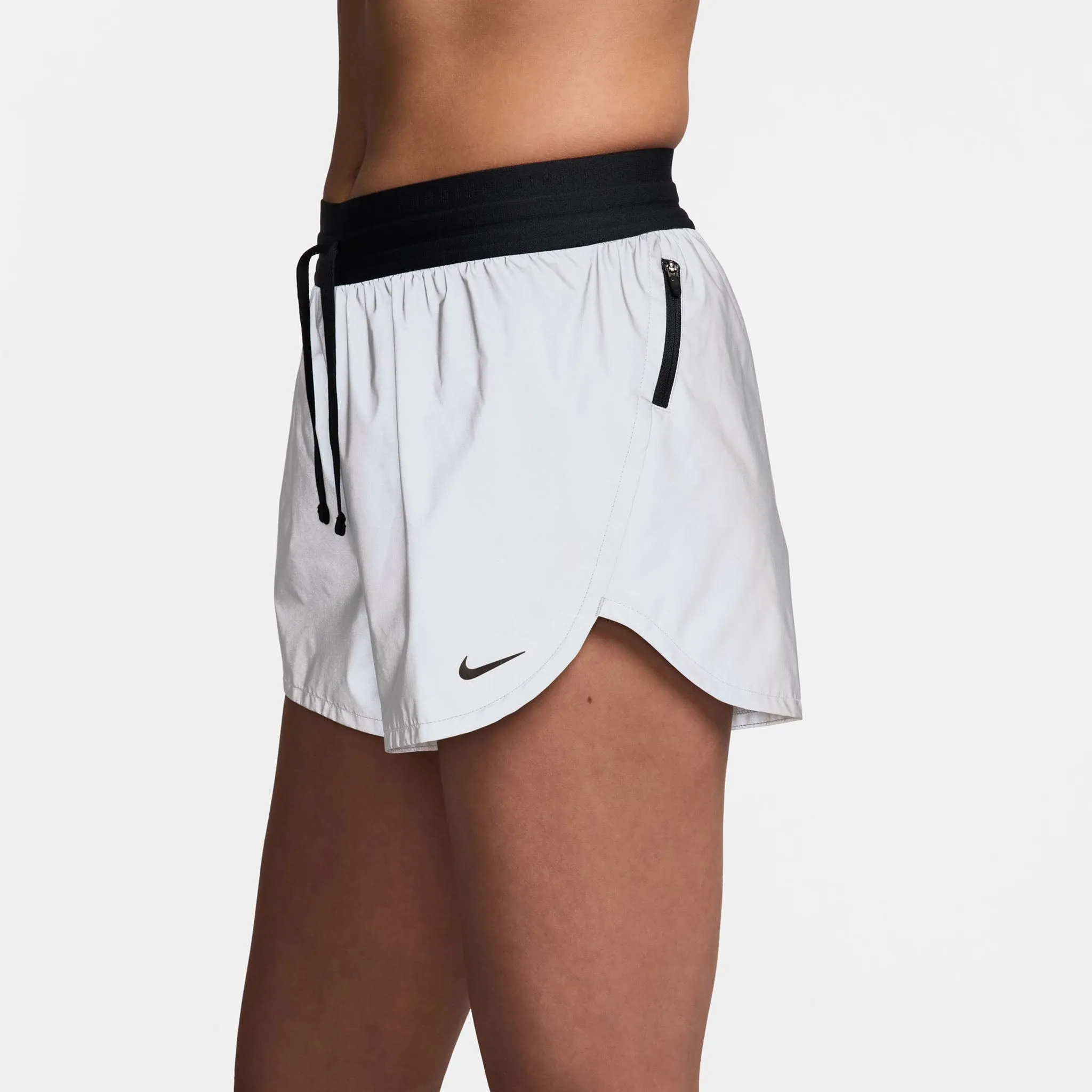 Nike | Women's Running Division 3" Unlined Reflective Running Shorts - Silver